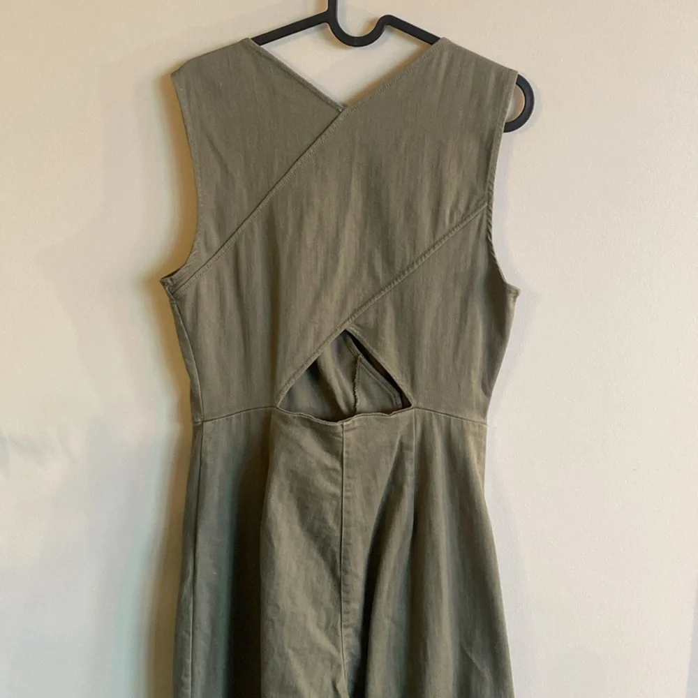 Dynamite Faux Wrap Jumpsuit - Picture 7 of 10